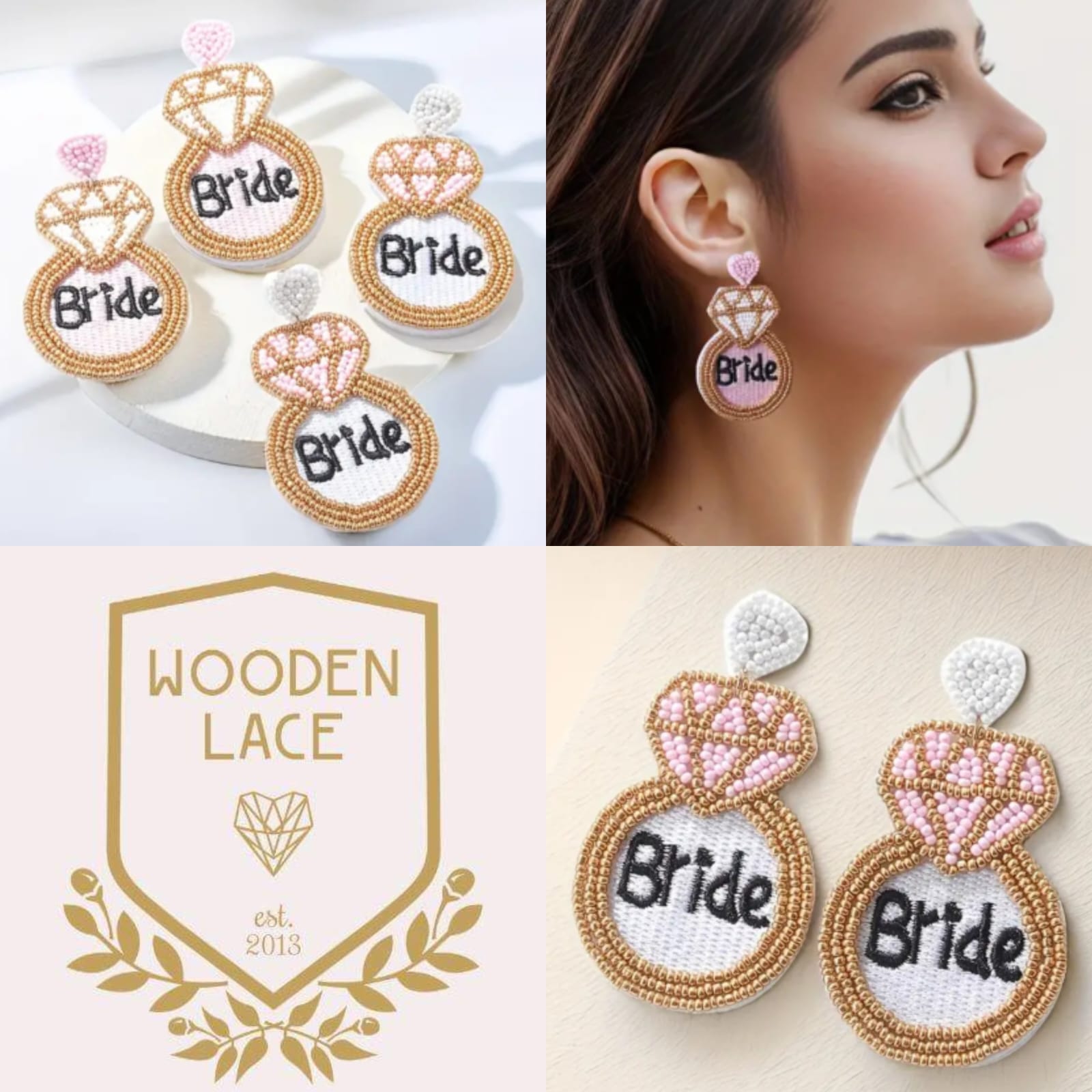 Bride earrings R190