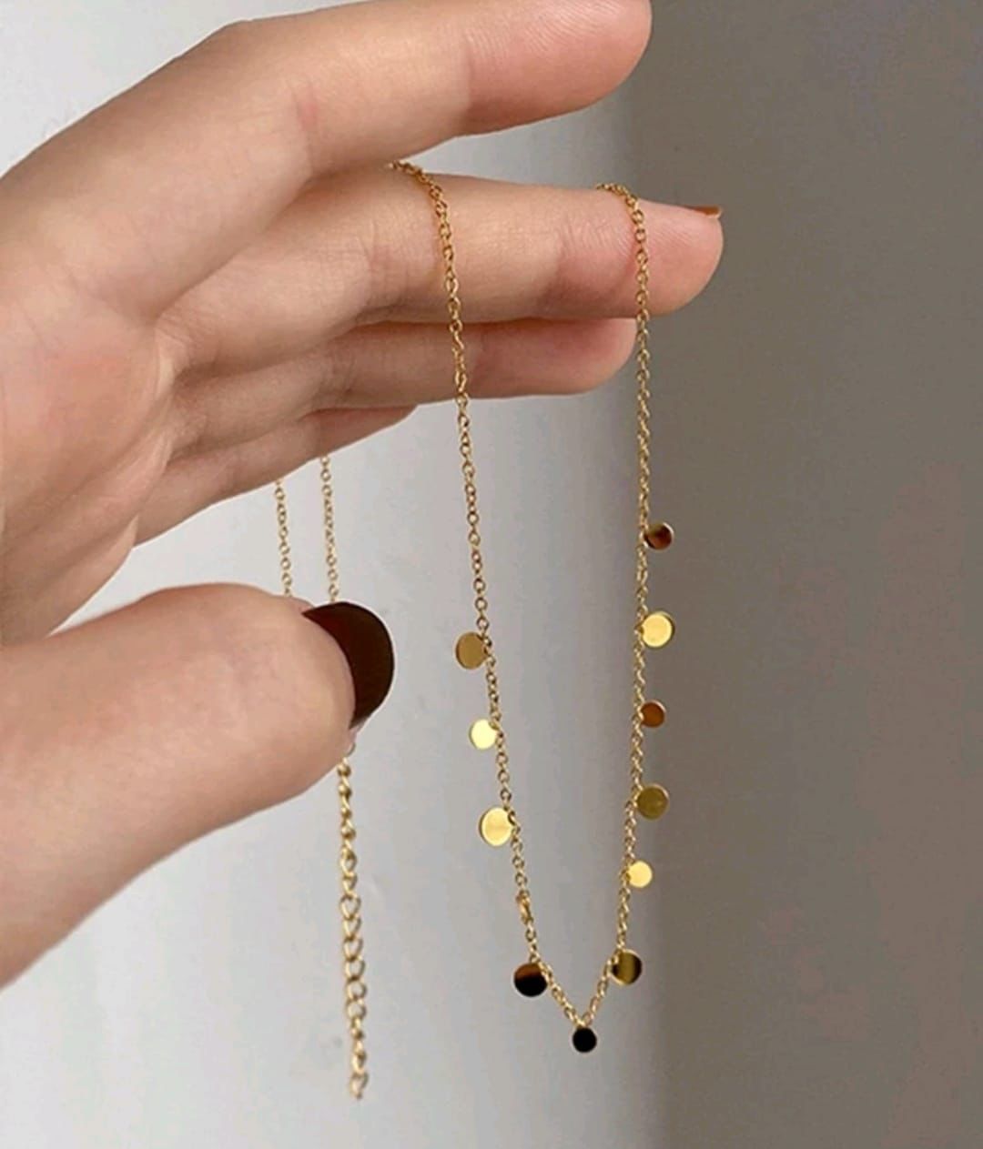 Circles gold necklace R750